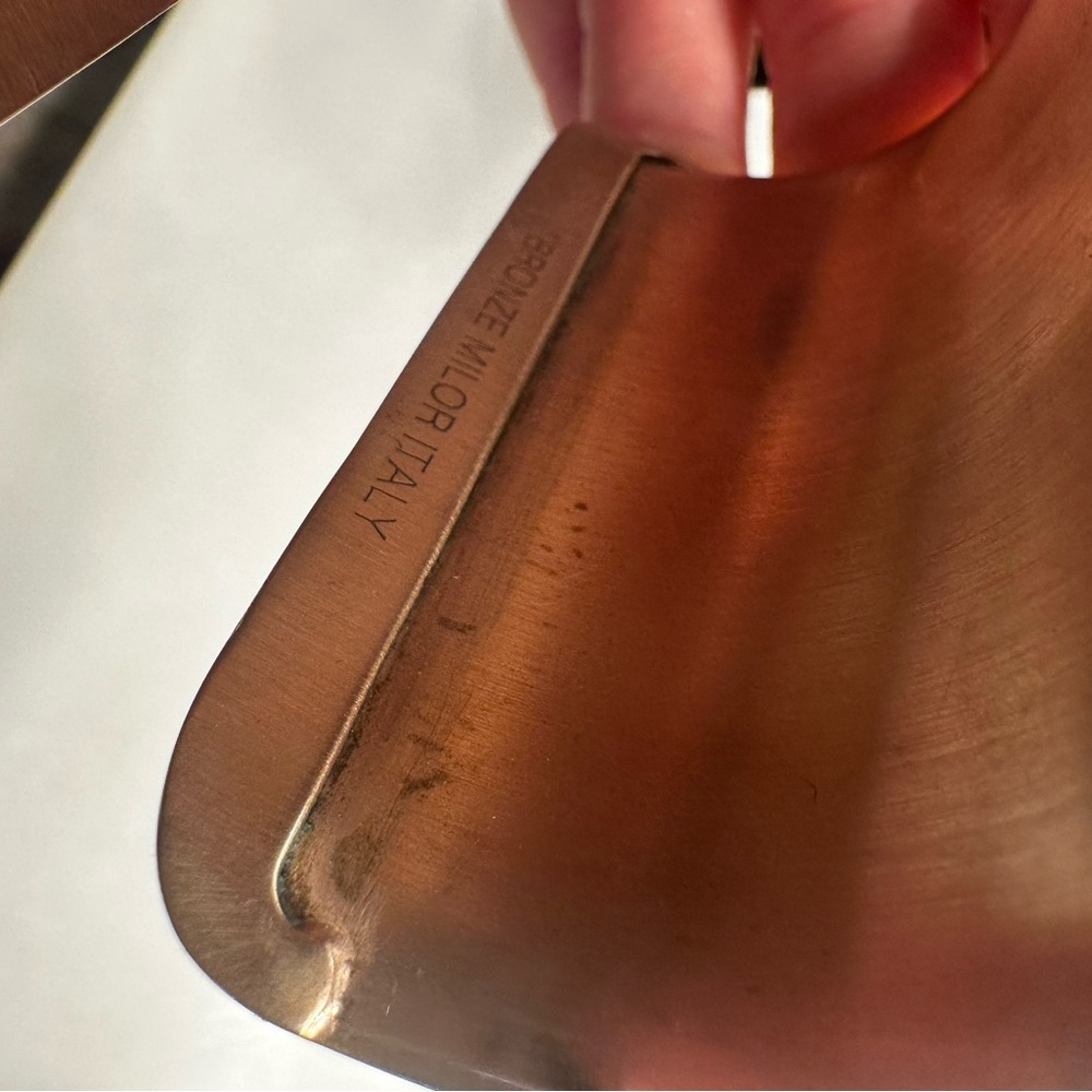 Bronzo Italia rose large cuff bracelet - Picture 4 of 4